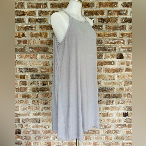 Anthro Cloth & Stone Gray Sleeveless Dress Medium - Picture 1 of 7